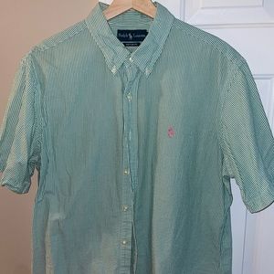Polo Ralph Lauren Short Sleeve Seersucker Button Down